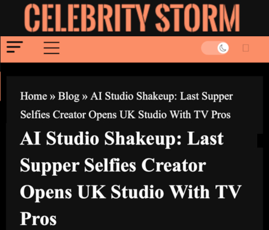 Celebrity Storm - Ai Artificial Studios Duncan Thomsen Ai Video Artist